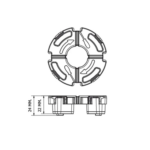 klamra łącząca kraty leaf plat.webp